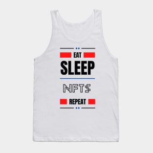 Eat Sleep Nfts Repeat Tank Top